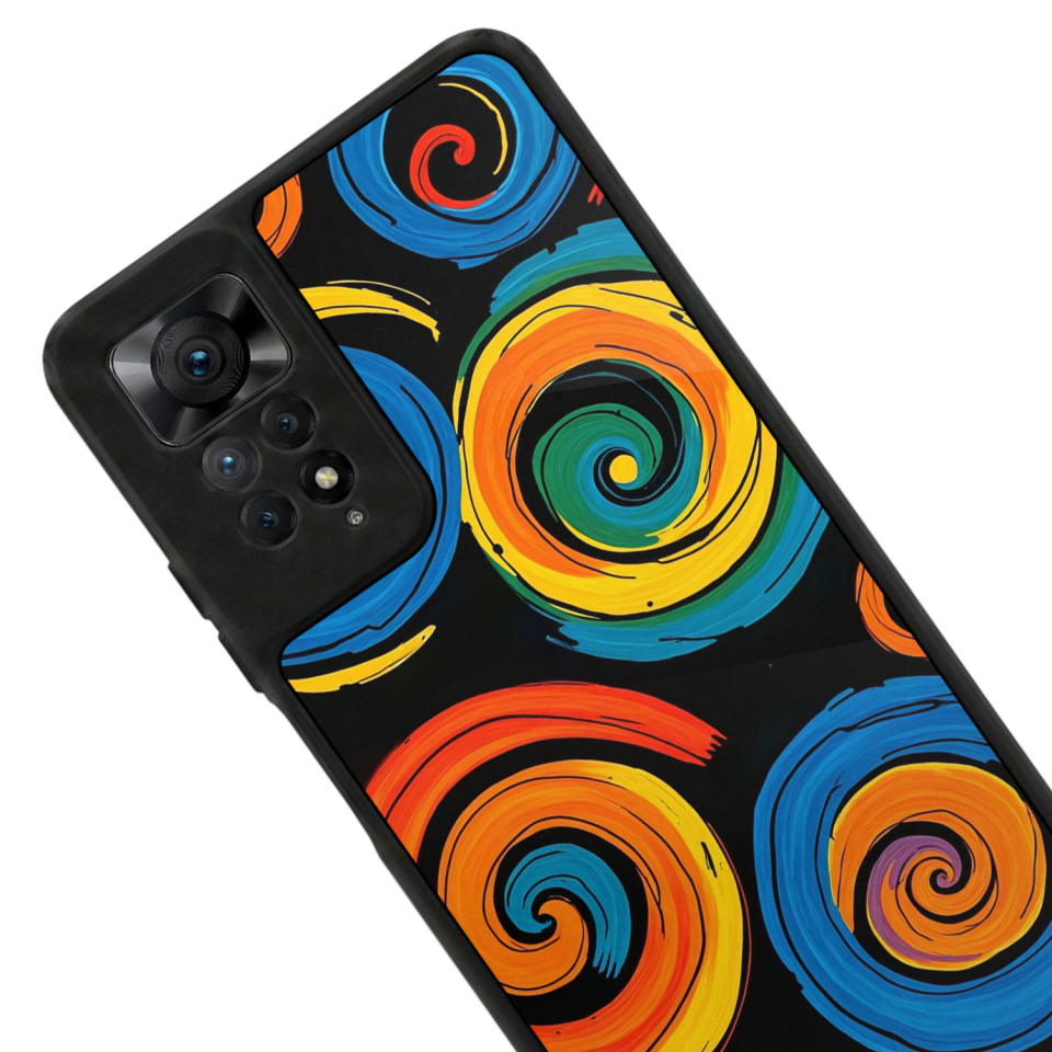 Xiaomi Redmi Note 11 Pro Uyumlu Abstract Tasarımlı Glossy Premium Kılıf