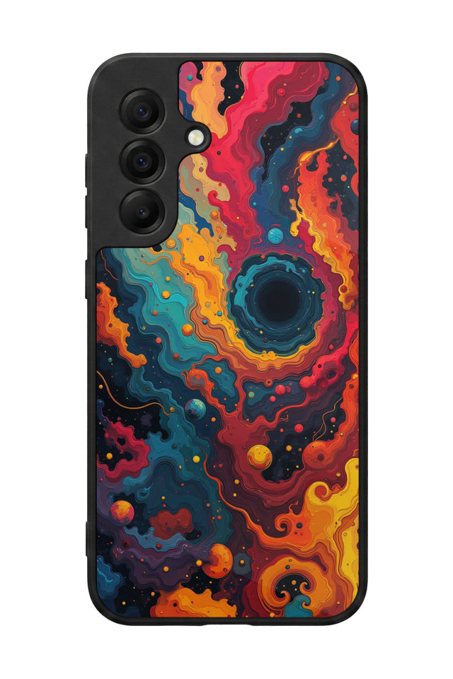 Samsung Galaxy A17 Uyumlu Abstract Tasarımlı Glossy Premium Kılıf