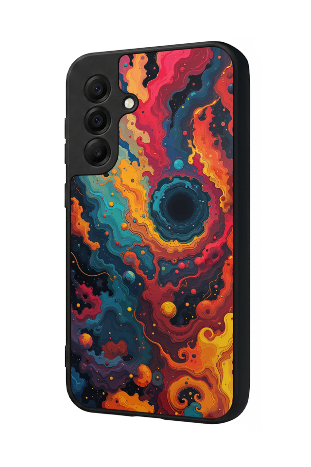Samsung Galaxy A17 Uyumlu Abstract Tasarımlı Glossy Premium Kılıf