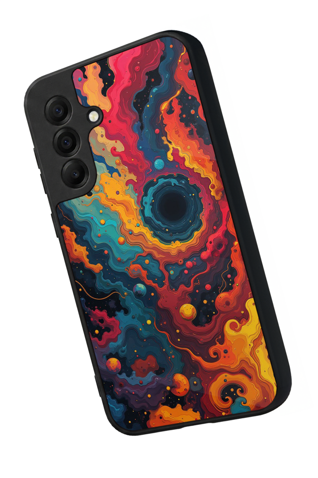 Samsung Galaxy A17 Uyumlu Abstract Tasarımlı Glossy Premium Kılıf