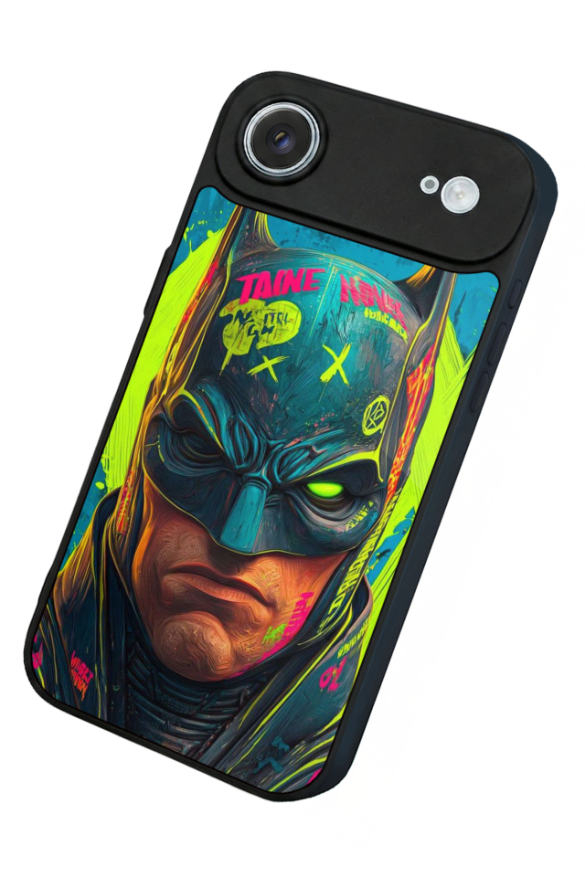 iPhone 17 Air Uyumlu Batman Tasarımlı Glossy Premium Kılıf
