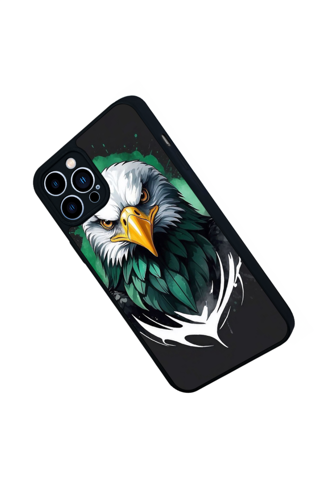 iPhone 12 Pro Max Uyumlu Besiktas Tasarımlı Glossy Premium Kılıf