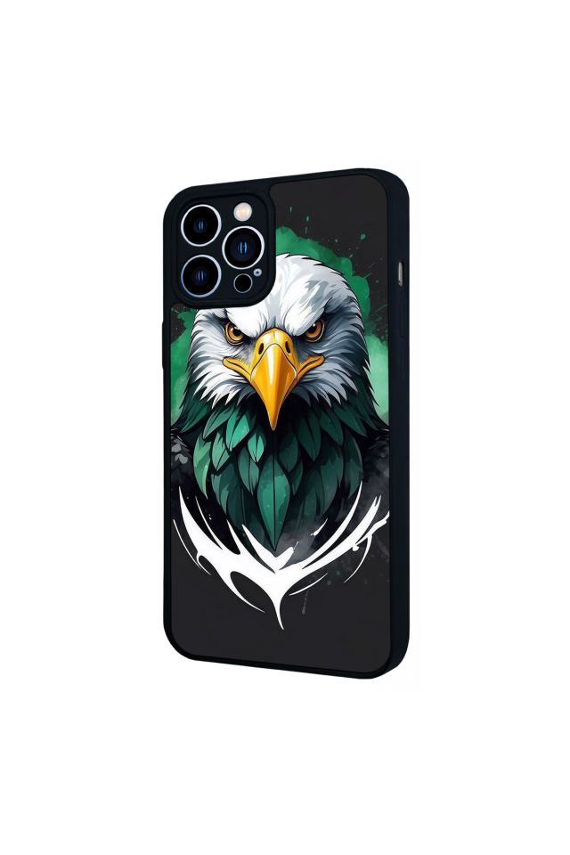 iPhone 12 Pro Max Uyumlu Besiktas Tasarımlı Glossy Premium Kılıf