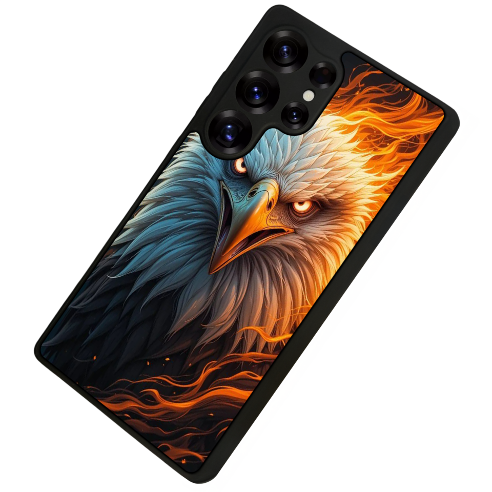 Samsung Galaxy S25 Ultra Uyumlu Besiktas Tasarımlı Glossy Premium Kılıf