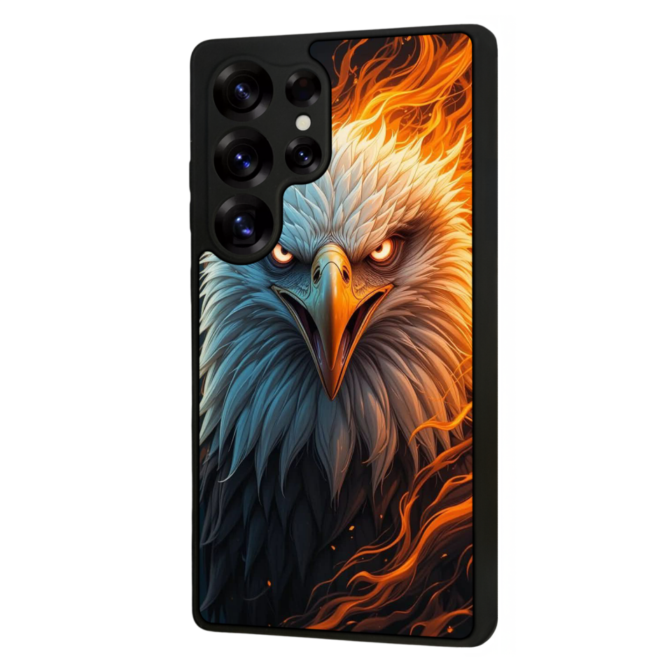 Samsung Galaxy S25 Ultra Uyumlu Besiktas Tasarımlı Glossy Premium Kılıf