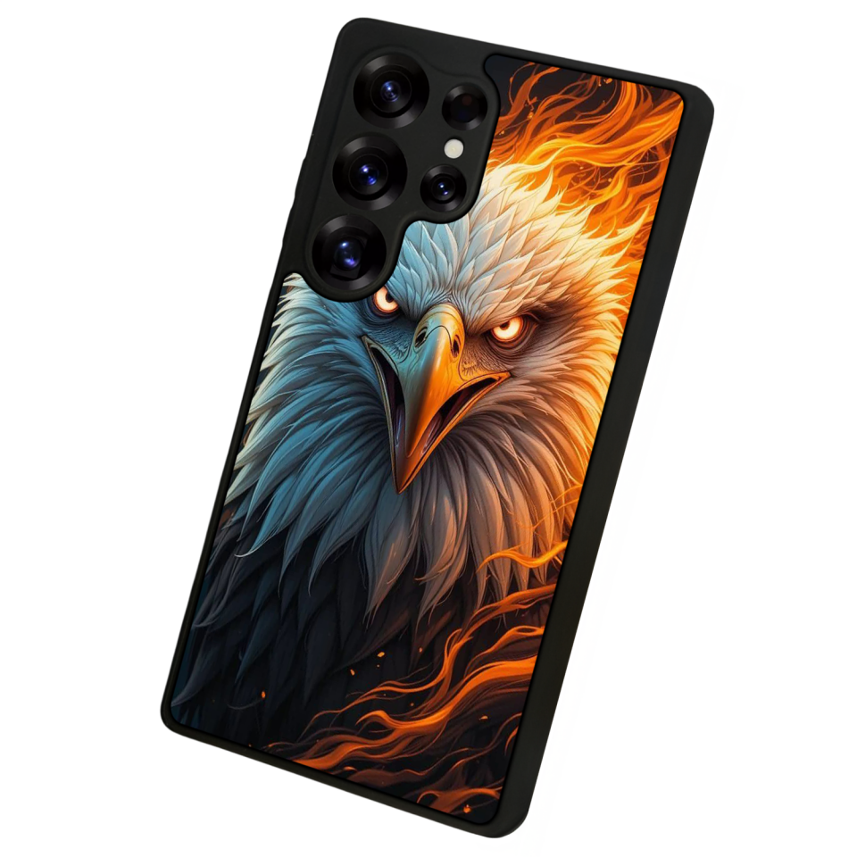 Samsung Galaxy S25 Ultra Uyumlu Besiktas Tasarımlı Glossy Premium Kılıf