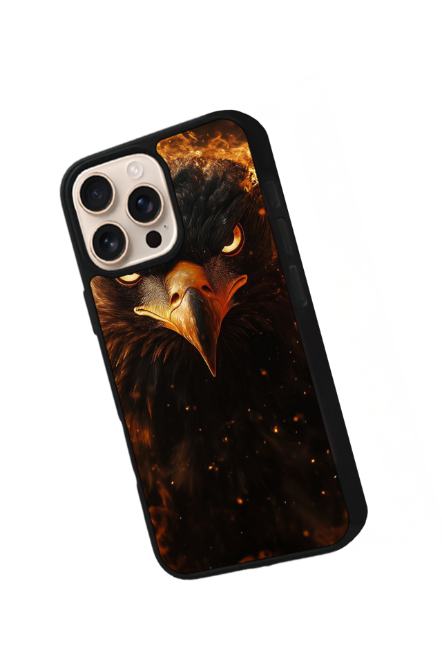 iPhone 15 Pro Uyumlu Besiktas Tasarımlı Glossy Premium Kılıf