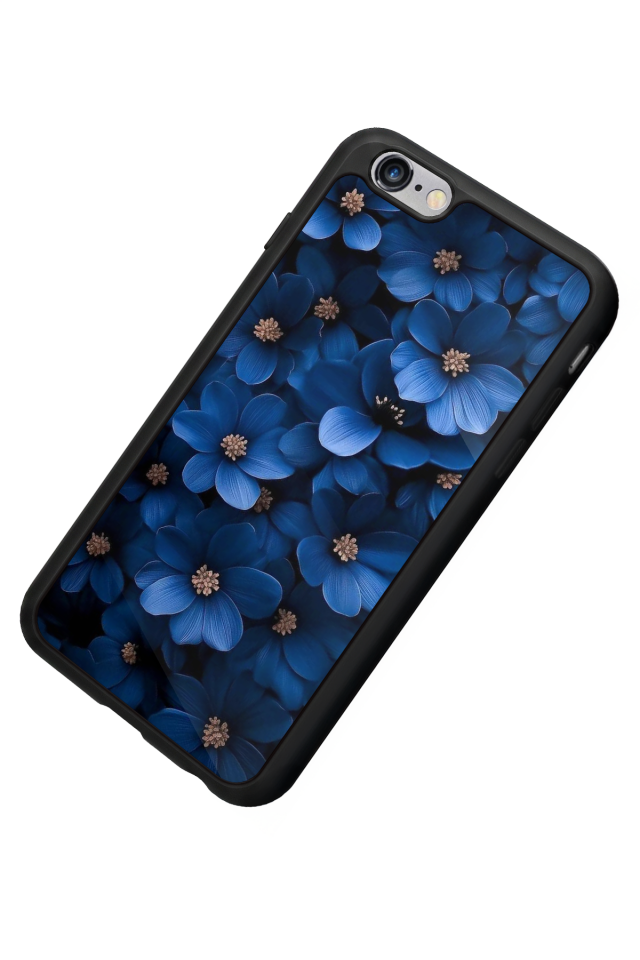 iPhone 6 Plus Uyumlu Cicek Tasarımlı Glossy Premium Kılıf