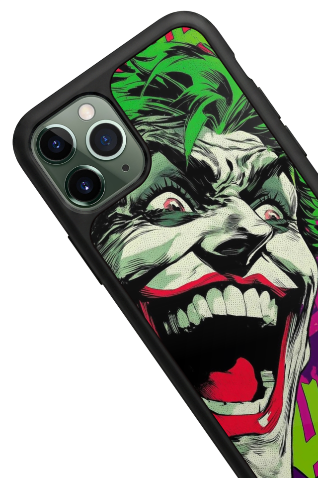 iPhone 11 Pro Uyumlu Joker Tasarımlı Glossy Premium Kılıf
