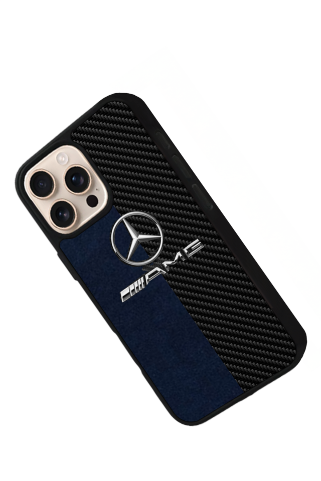 iPhone 15 Pro Max Uyumlu Mercedes Tasarımlı Glossy Premium Kılıf