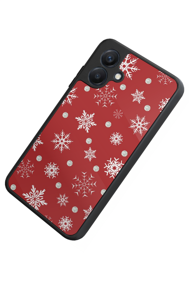 Samsung Galaxy A07 Uyumlu Yilbasi Christmas Tasarımlı Glossy Premium Kılıf