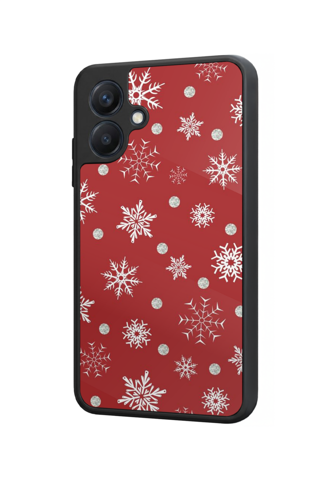Samsung Galaxy A07 Uyumlu Yilbasi Christmas Tasarımlı Glossy Premium Kılıf