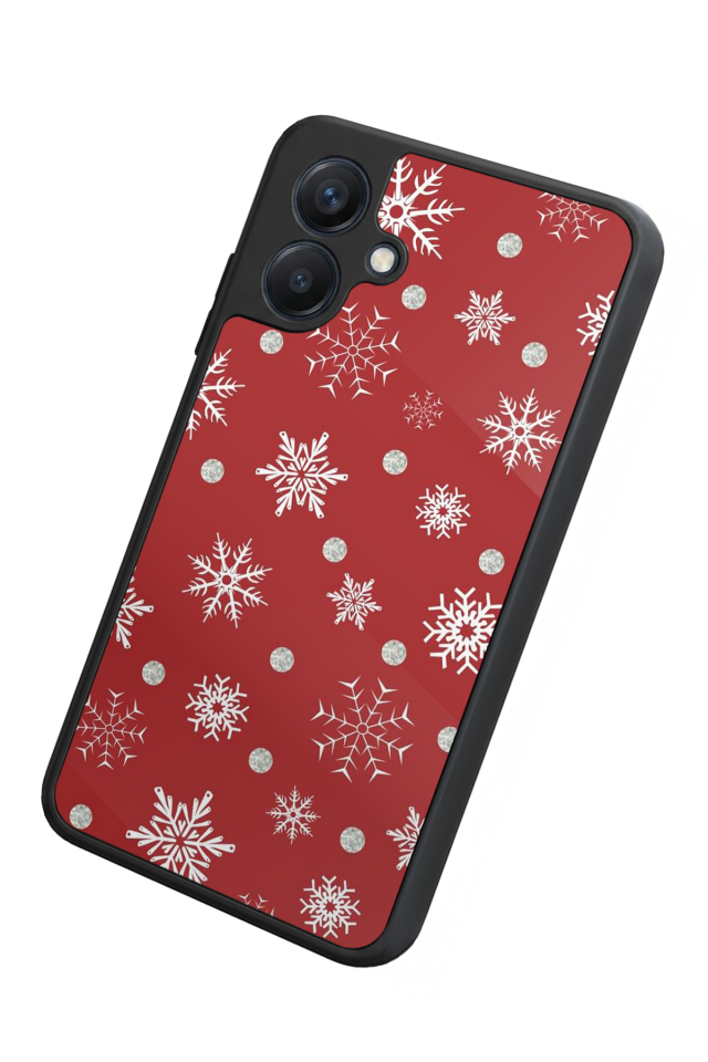 Samsung Galaxy A07 Uyumlu Yilbasi Christmas Tasarımlı Glossy Premium Kılıf