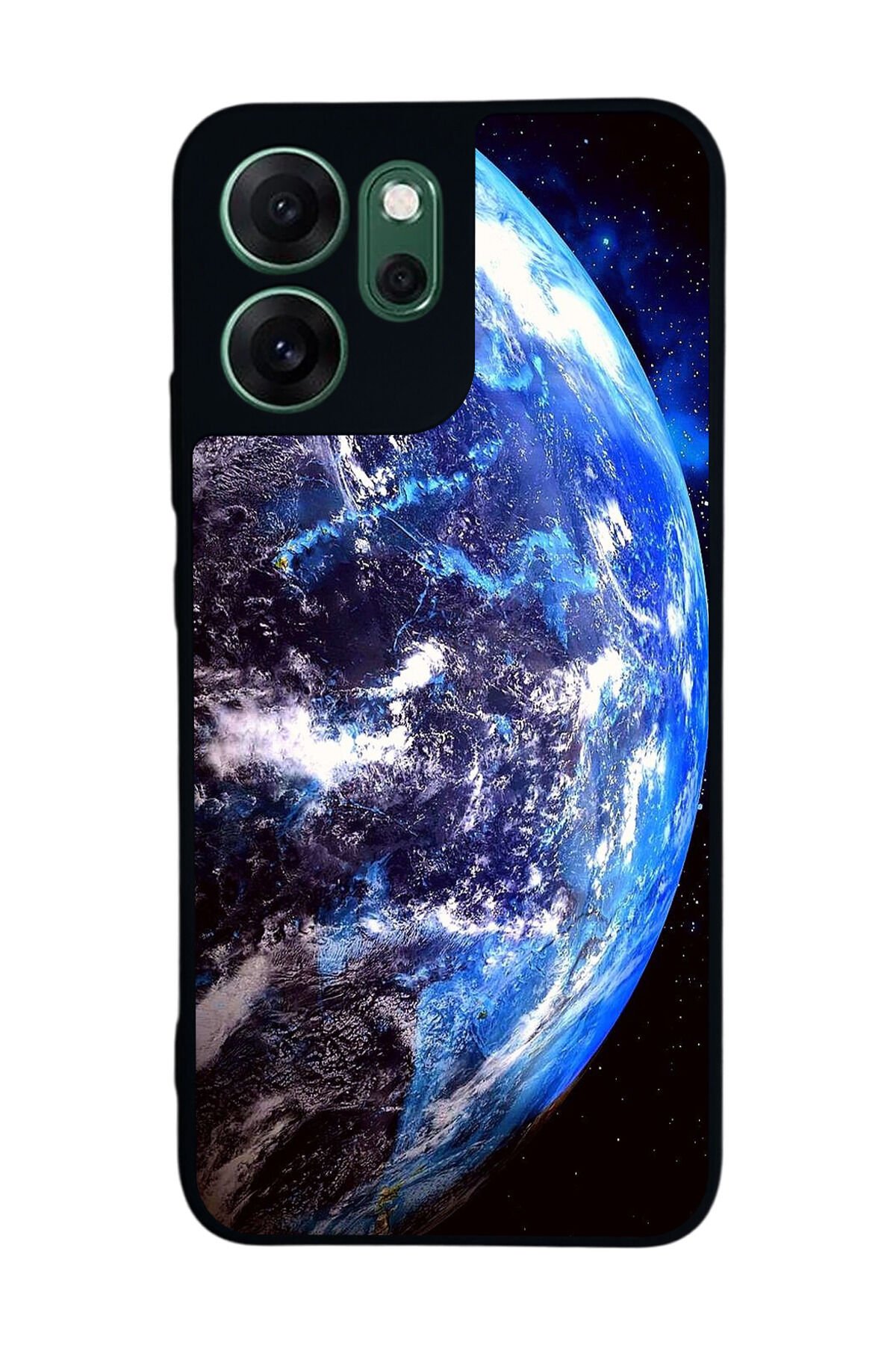 Oppo Reno 14F Uyumlu Ay Tasarımlı Glossy Premium Kılıf