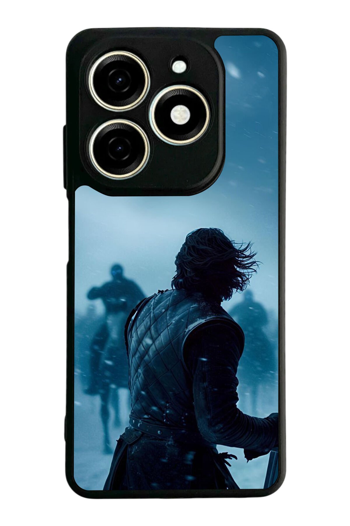 Tecno Spark 20/20C Uyumlu GameOfThrones Tasarımlı Glossy Premium Kılıf
