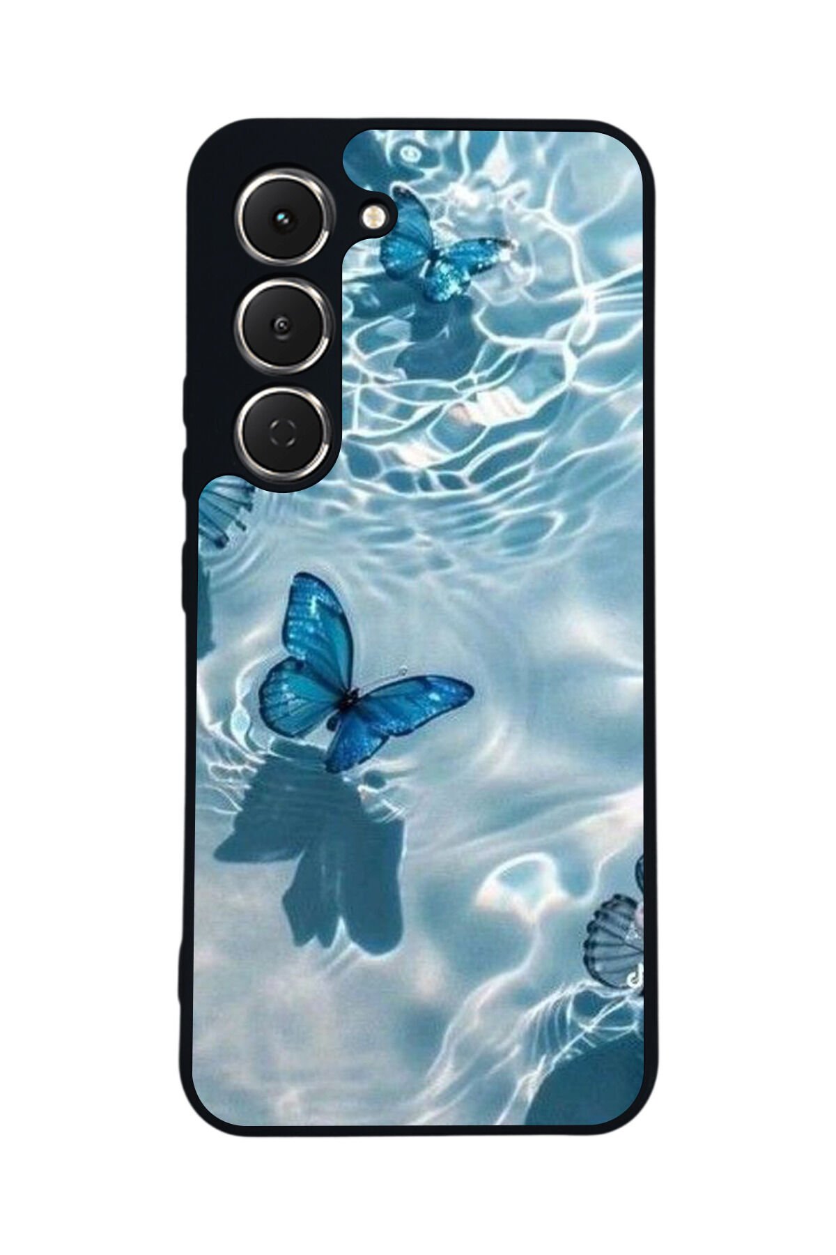Tecno Spark 40 Pro Uyumlu Kelebek Tasarımlı Glossy Premium Kılıf