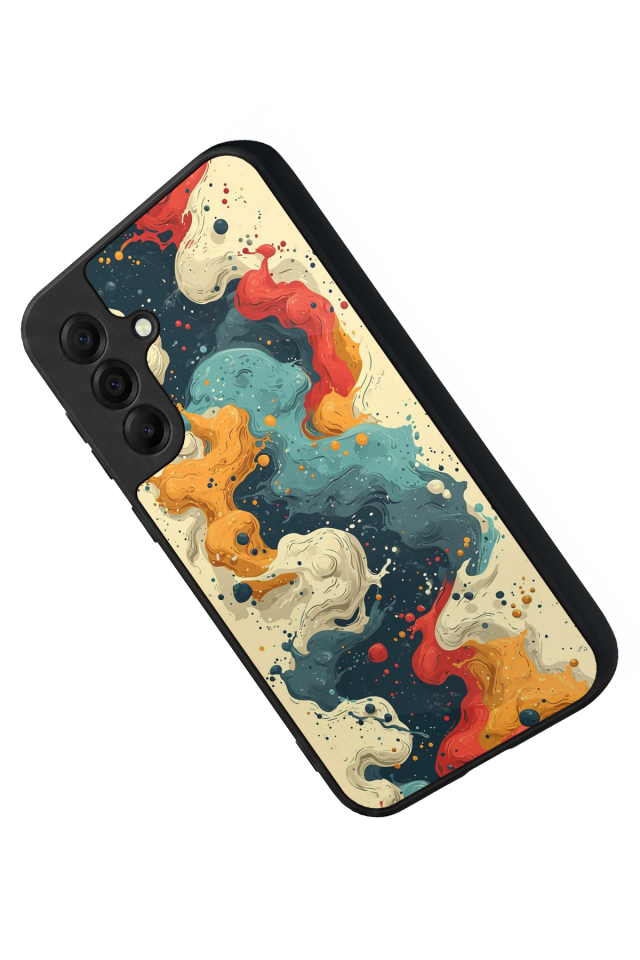 Samsung Galaxy A17 Uyumlu Abstract Tasarımlı Glossy Premium Kılıf