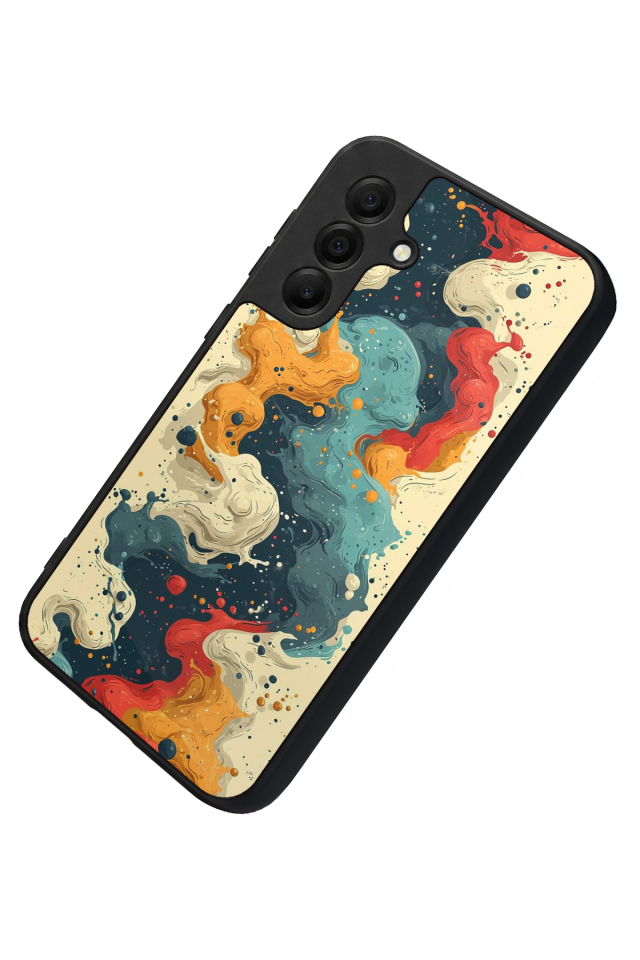 Samsung Galaxy A17 Uyumlu Abstract Tasarımlı Glossy Premium Kılıf