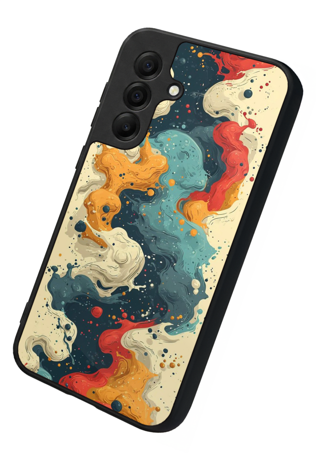 Samsung Galaxy A17 Uyumlu Abstract Tasarımlı Glossy Premium Kılıf