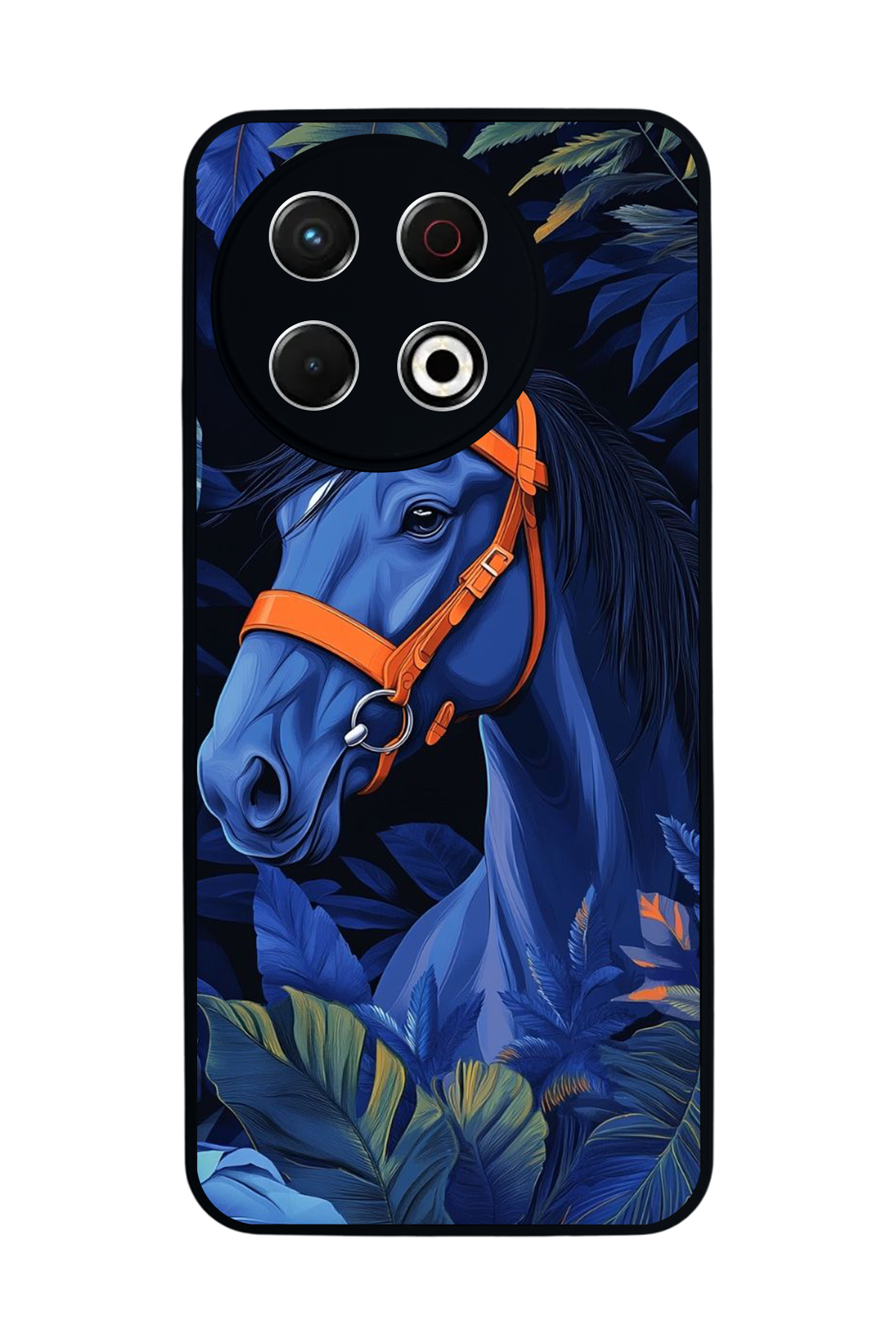 Tecno Spark 30 Pro Uyumlu At Horse Tasarımlı Glossy Premium Kılıf