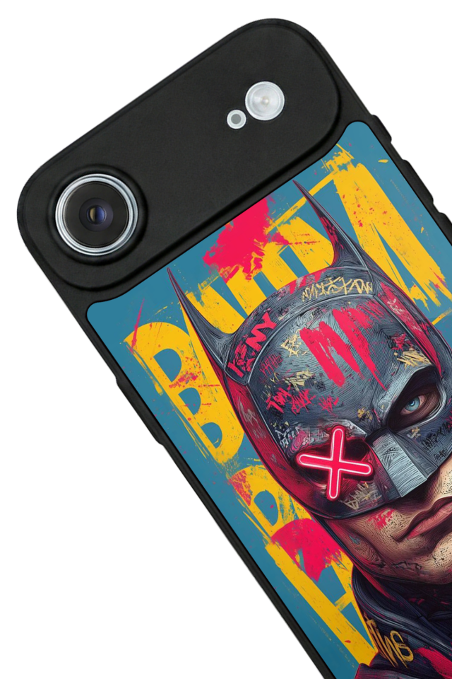 iPhone 17 Air Uyumlu Batman Tasarımlı Glossy Premium Kılıf