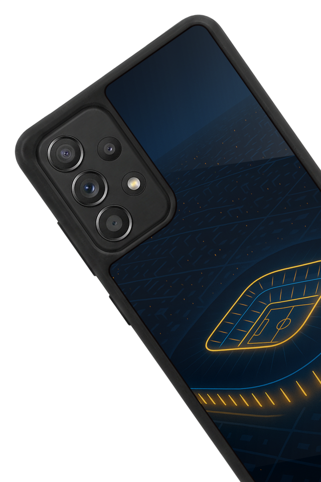 Samsung Galaxy A72 Uyumlu Fenerbahce Tasarımlı Glossy Premium Kılıf