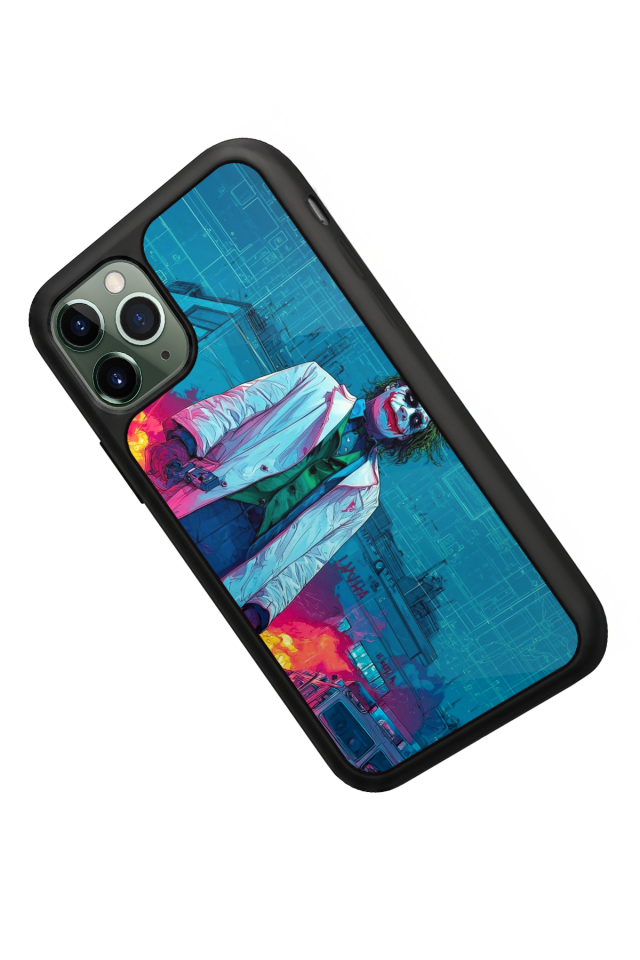 iPhone 11 Pro Uyumlu Joker Tasarımlı Glossy Premium Kılıf