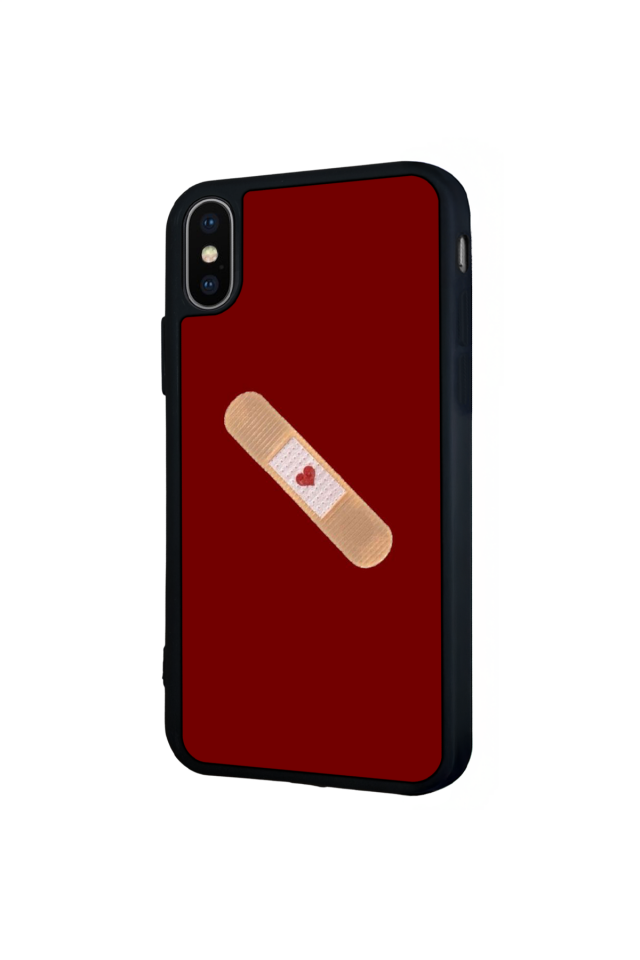 iPhone XS Max Uyumlu Kalp Love Tasarımlı Glossy Premium Kılıf