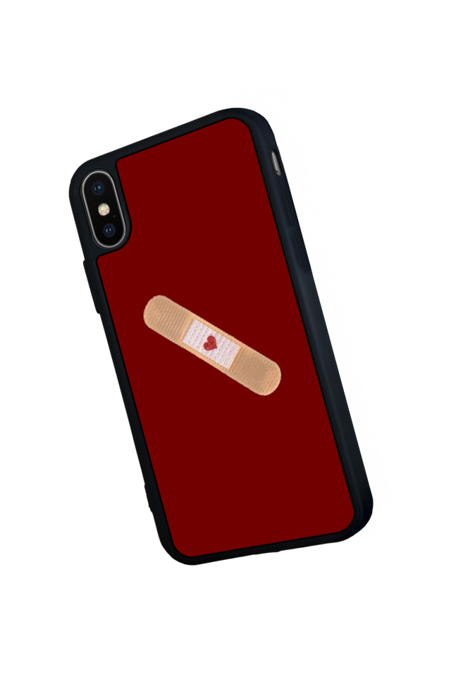 iPhone XS Max Uyumlu Kalp Love Tasarımlı Glossy Premium Kılıf
