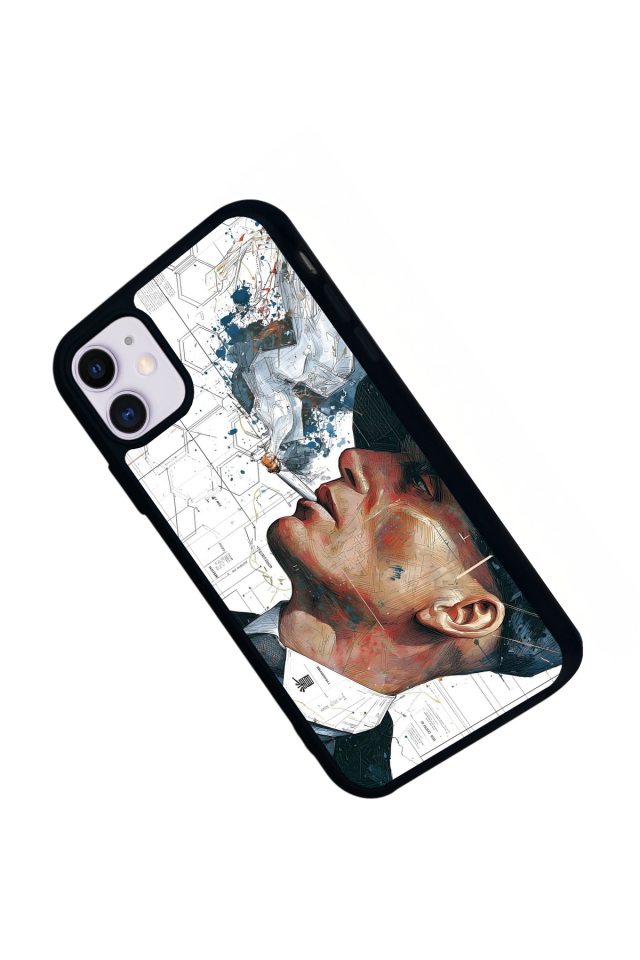iPhone 11 Uyumlu Peaky Blinders Tasarımlı Glossy Premium Kılıf
