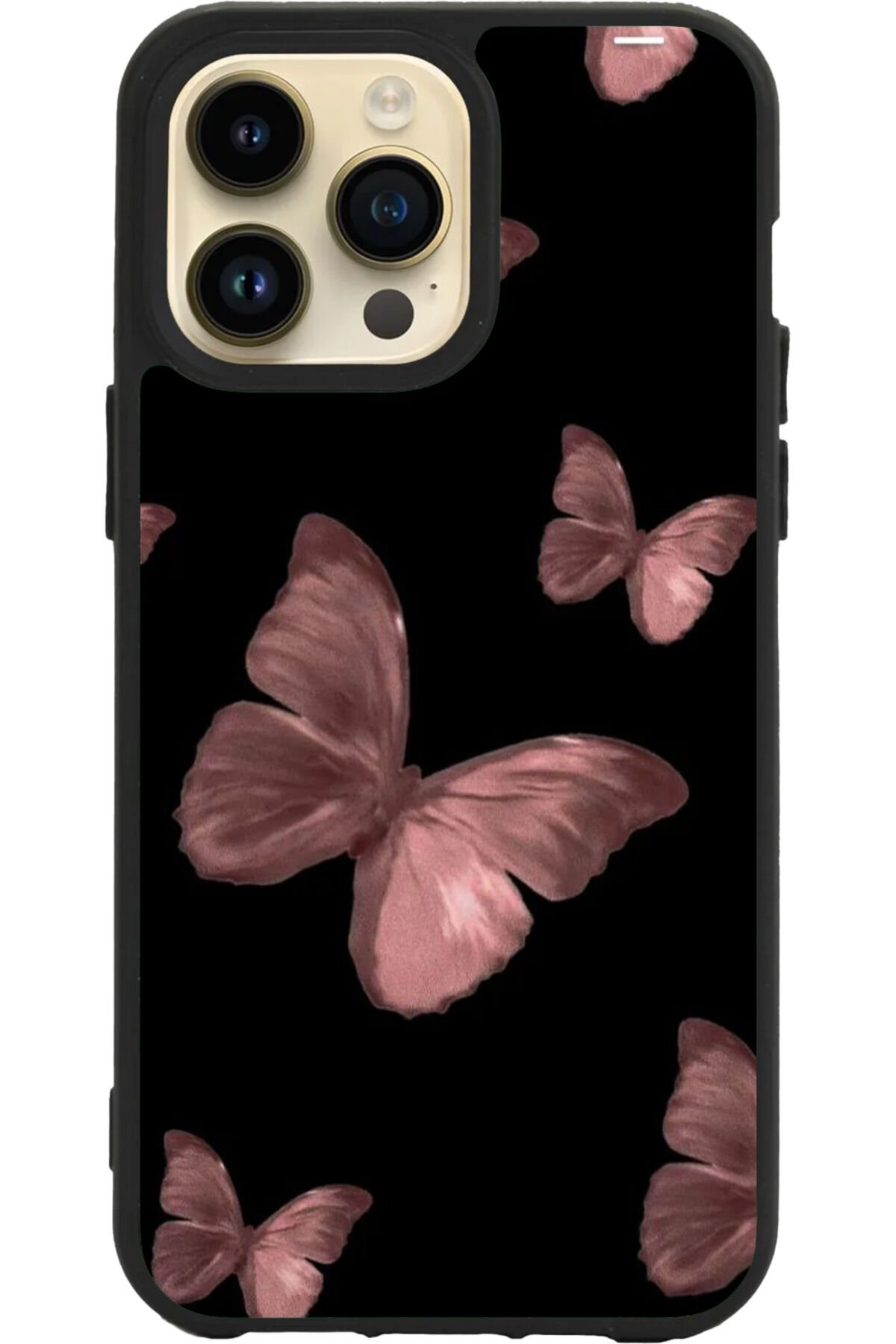 Apple iPhone 16 Pro Siyah Silikon Kılıf Çiziklere ve Darbelere Karşı Koruma