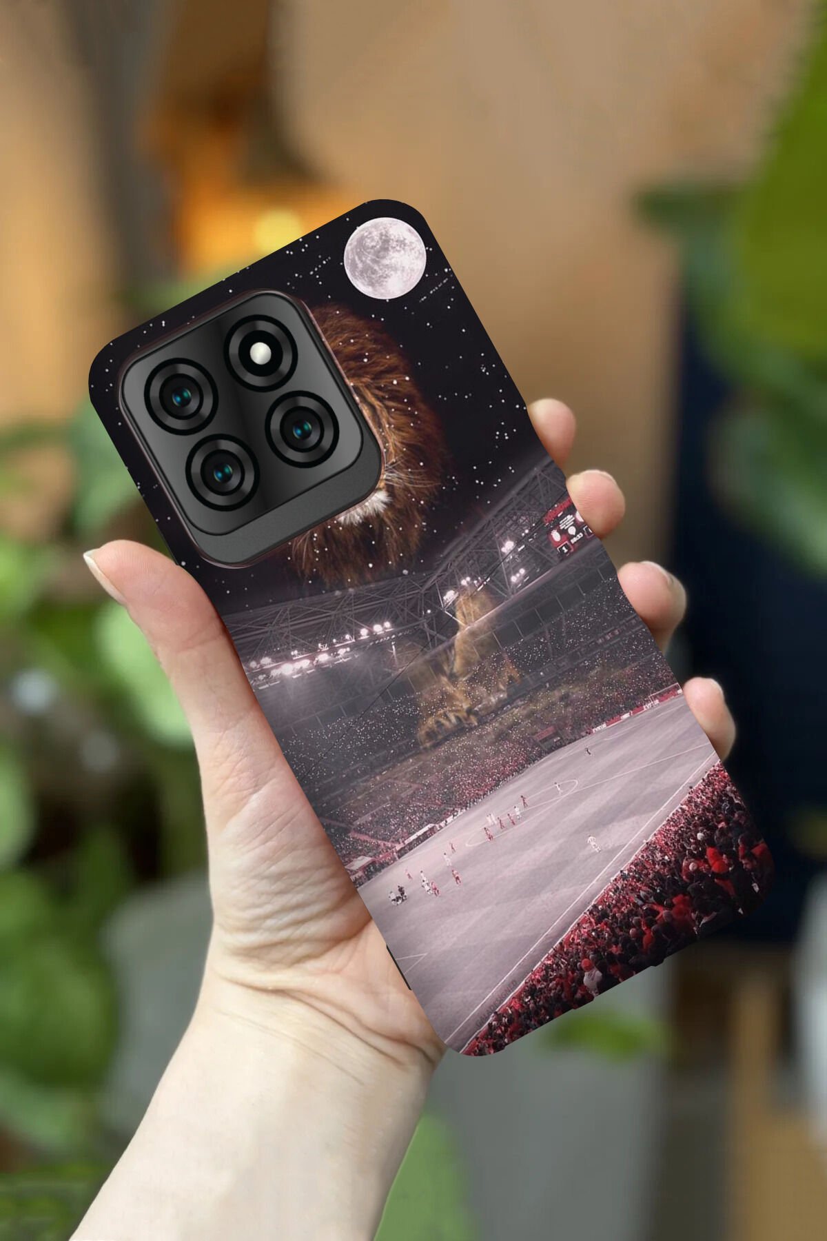 Reeder S71 Uyumlu Kamera Korumalı Futbol Takımı Desenli HD Baskılı Silikon Kılıf