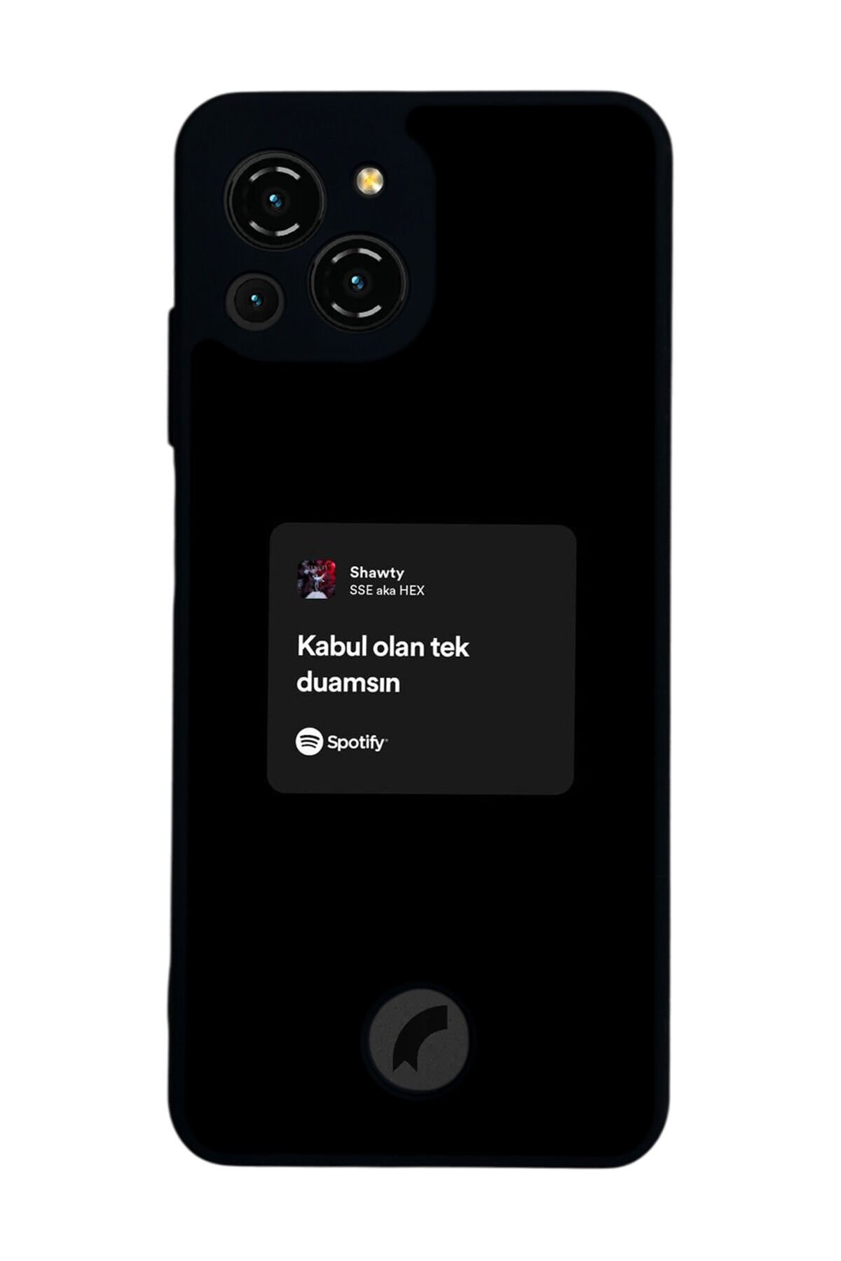 Reeder S23 Pro Max Uyumlu Sarki Sozleri Tasarımlı Glossy Premium Kılıf