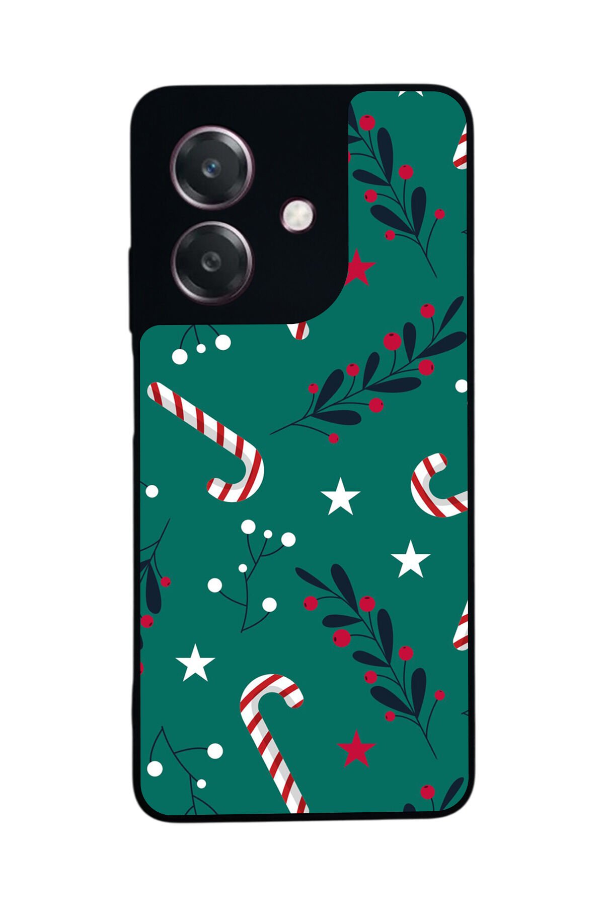 Oppo A3 5G Uyumlu Yilbasi Christmas Tasarımlı Glossy Premium Kılıf