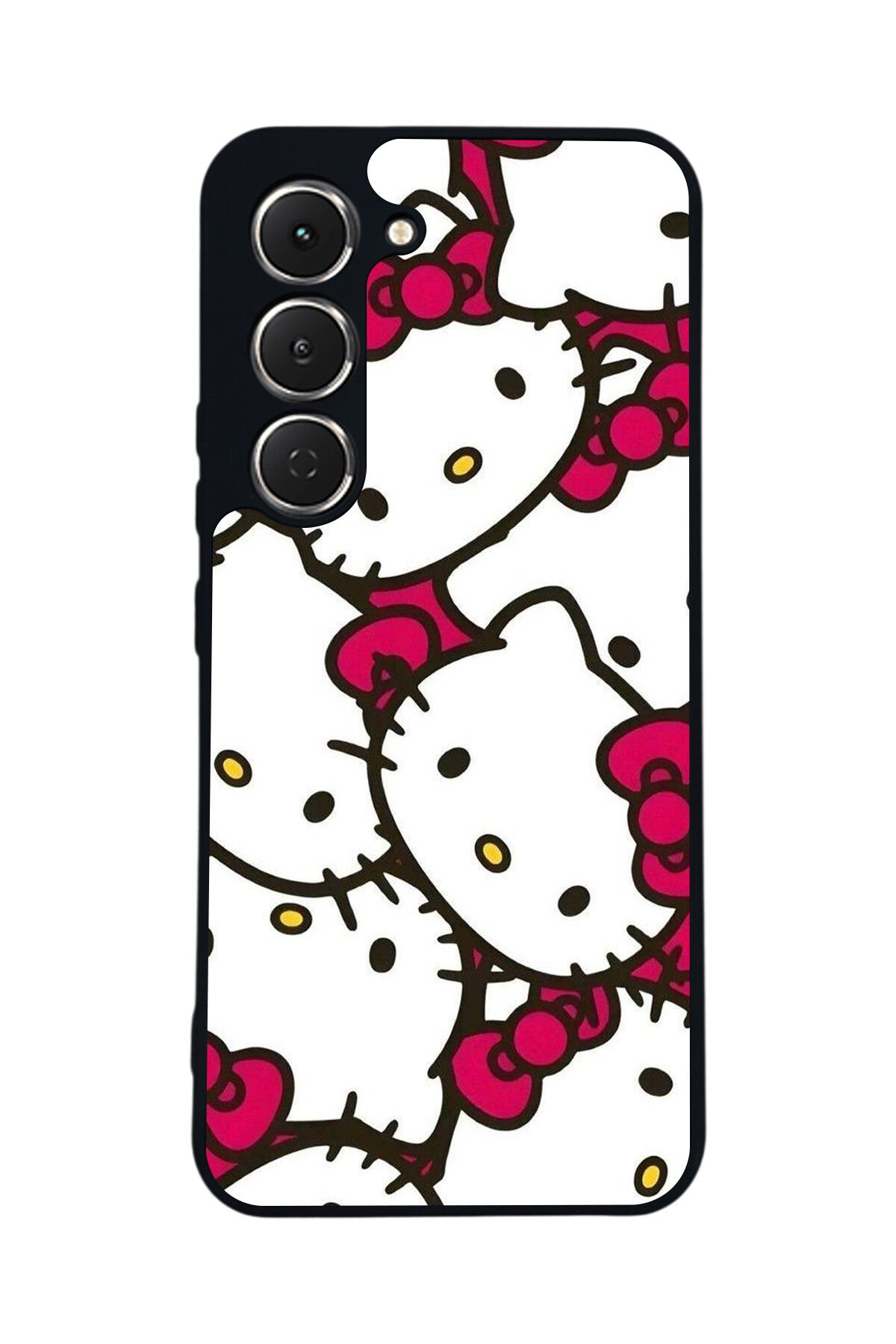 Tecno Spark 40 Pro Uyumlu HelloKitty Tasarımlı Glossy Premium Kılıf