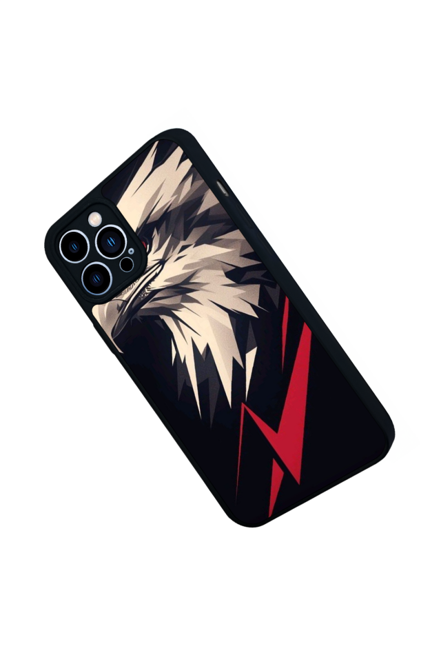 iPhone 12 Pro Max Uyumlu Besiktas Tasarımlı Glossy Premium Kılıf