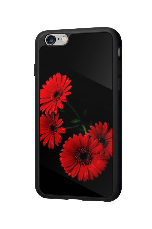 iPhone 6 Plus Uyumlu Cicek Tasarımlı Glossy Premium Kılıf