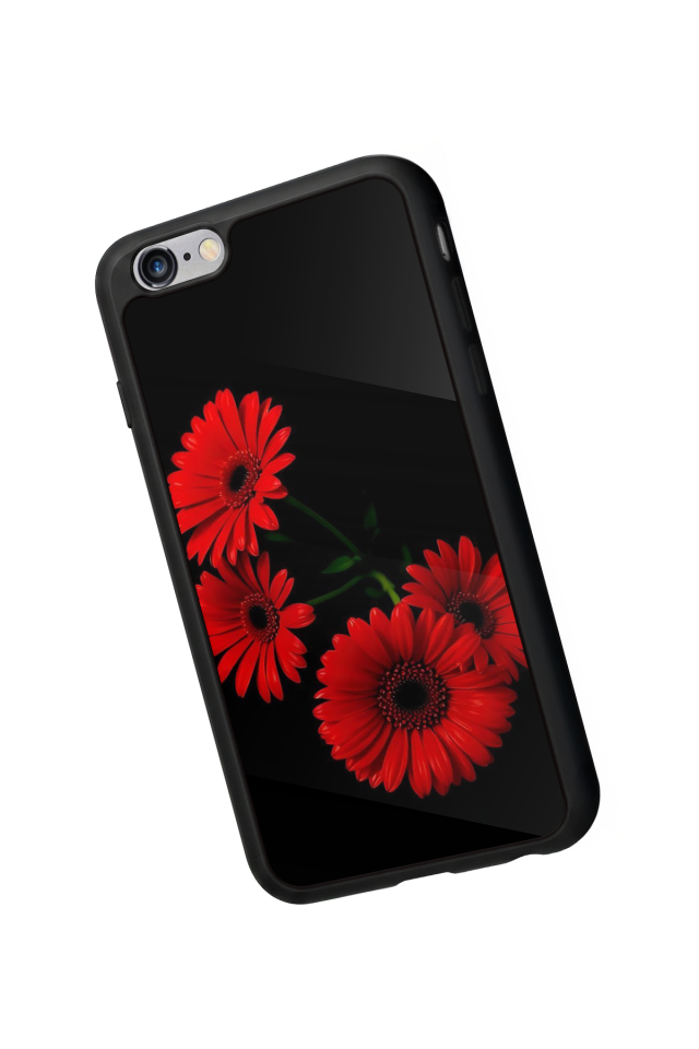 iPhone 6 Plus Uyumlu Cicek Tasarımlı Glossy Premium Kılıf