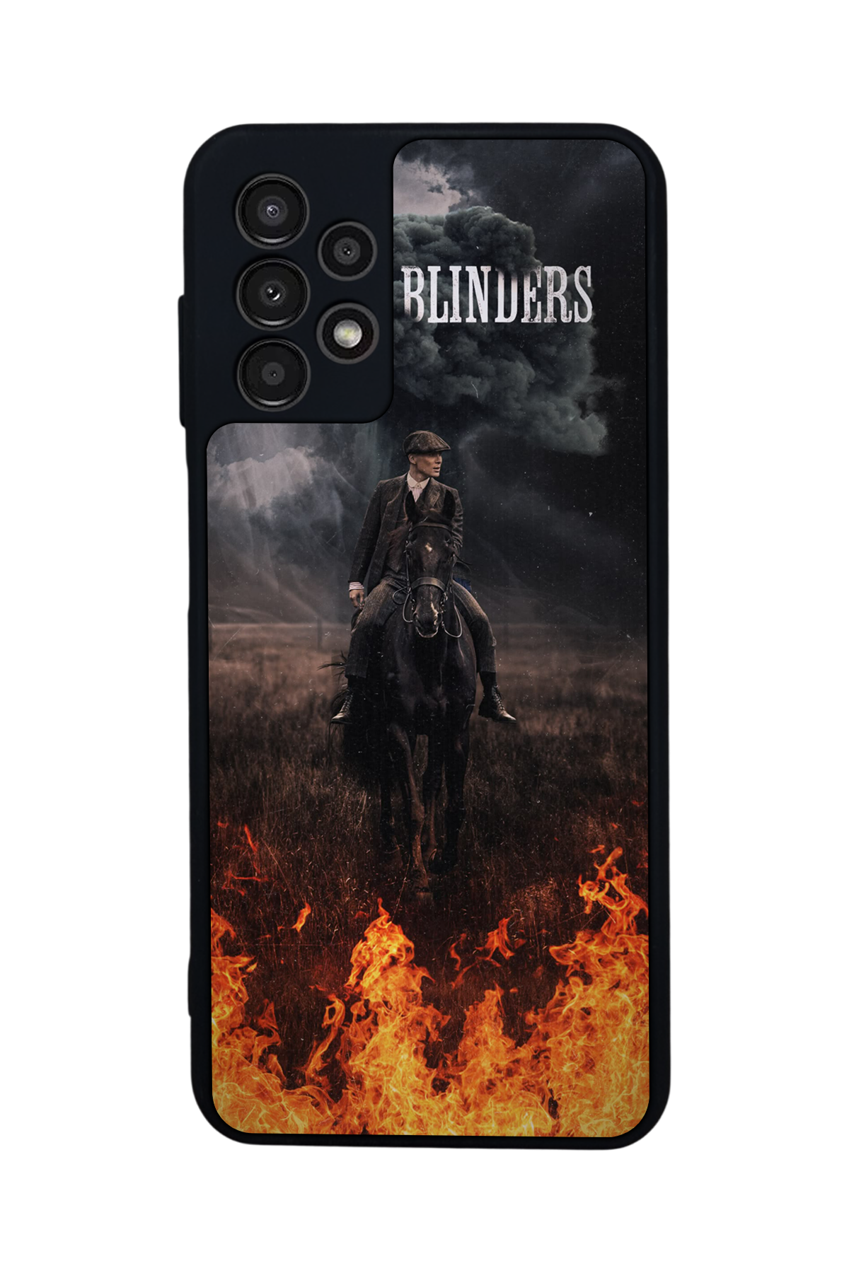 Samsung Galaxy A13 Uyumlu Peaky Blinders Tasarımlı Glossy Premium Kılıf