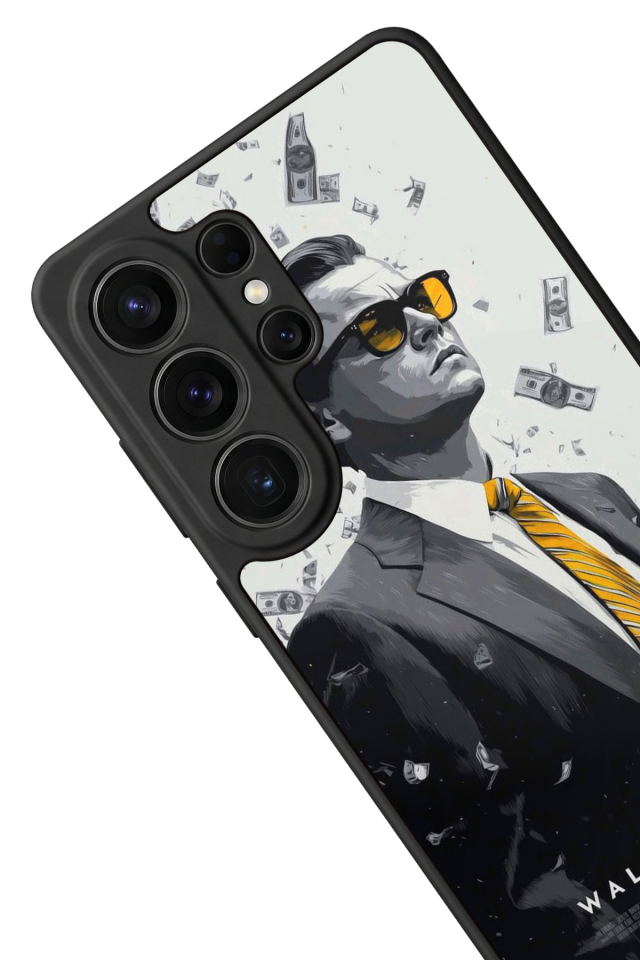 Samsung Galaxy S26 Ultra Uyumlu TheWolf Tasarımlı Glossy Premium Kılıf