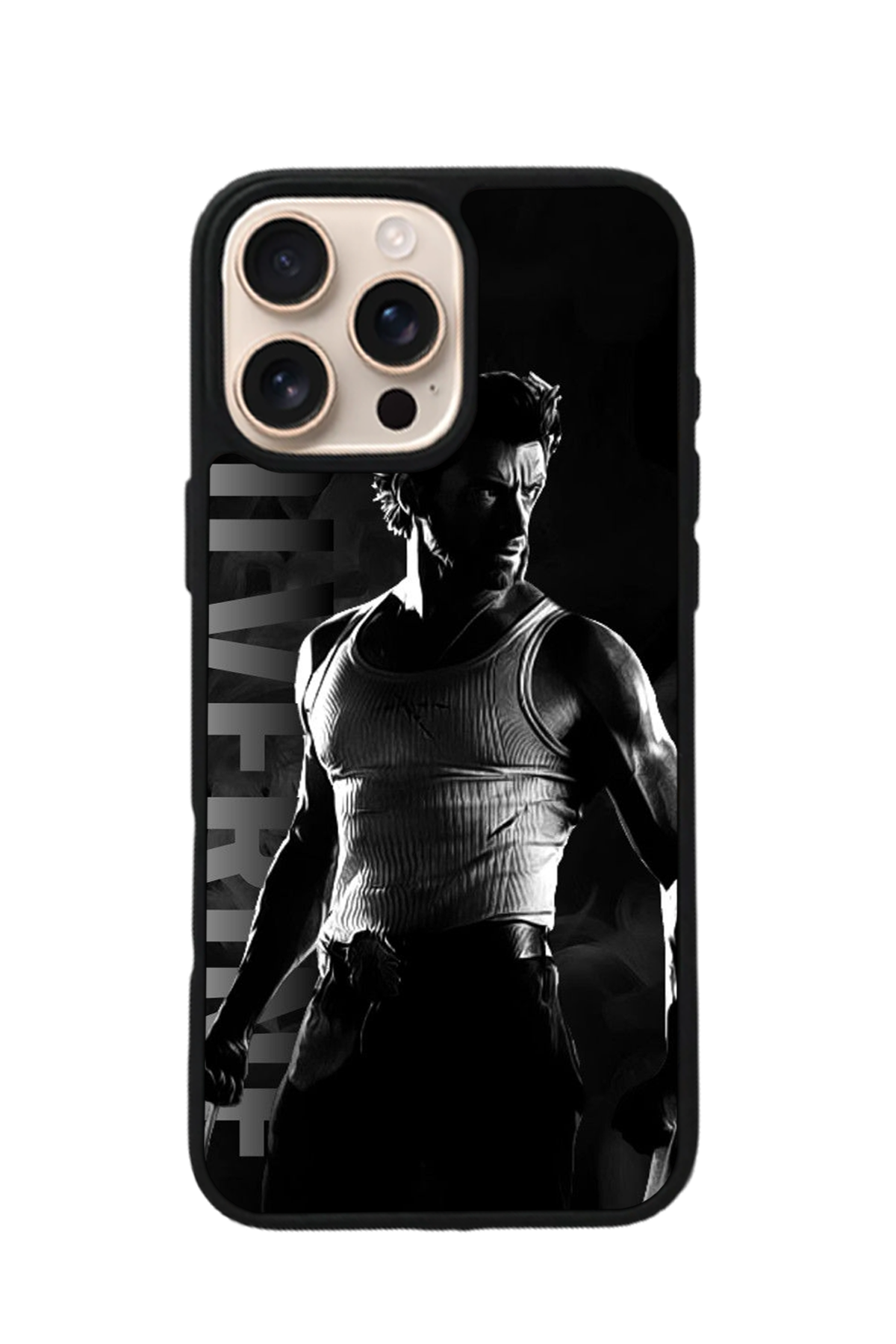 iPhone 15 Pro Uyumlu Wolverine Tasarımlı Glossy Premium Kılıf