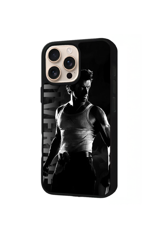 iPhone 15 Pro Uyumlu Wolverine Tasarımlı Glossy Premium Kılıf