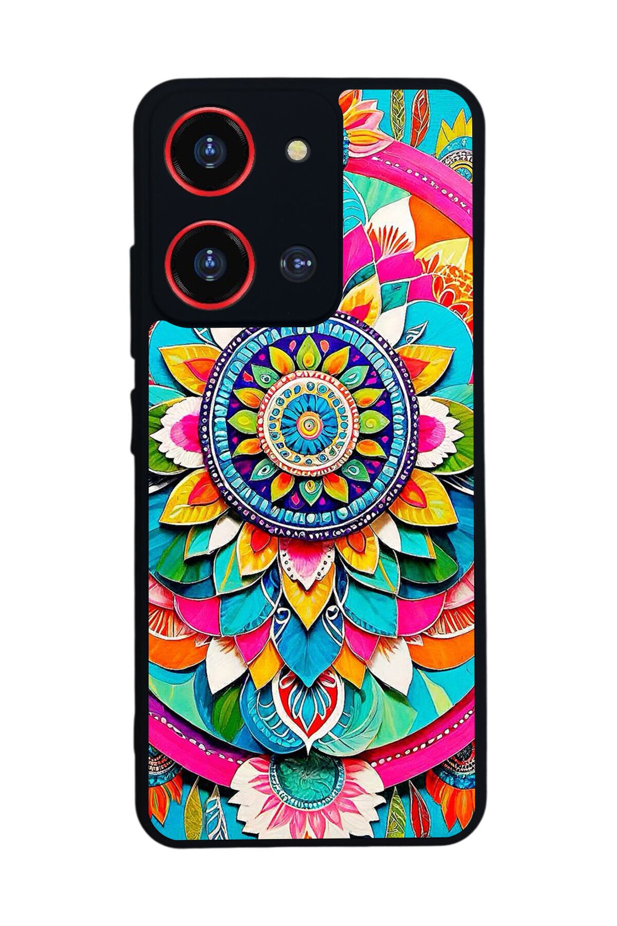 Reeder S19 Max Pro S 108MP Uyumlu Mandala Tasarımlı Glossy Premium Kılıf