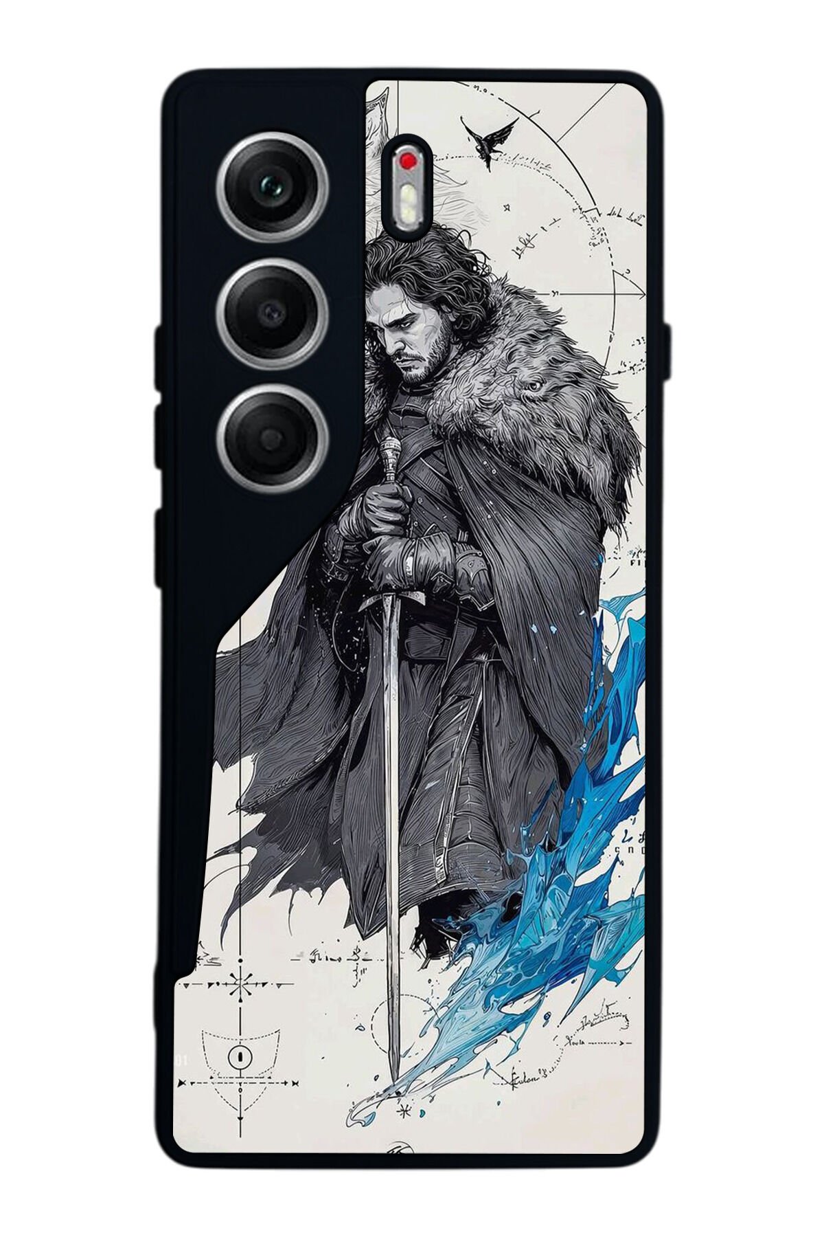 Tecno Camon 40 Uyumlu GameOfThrones Tasarımlı Glossy Premium Kılıf