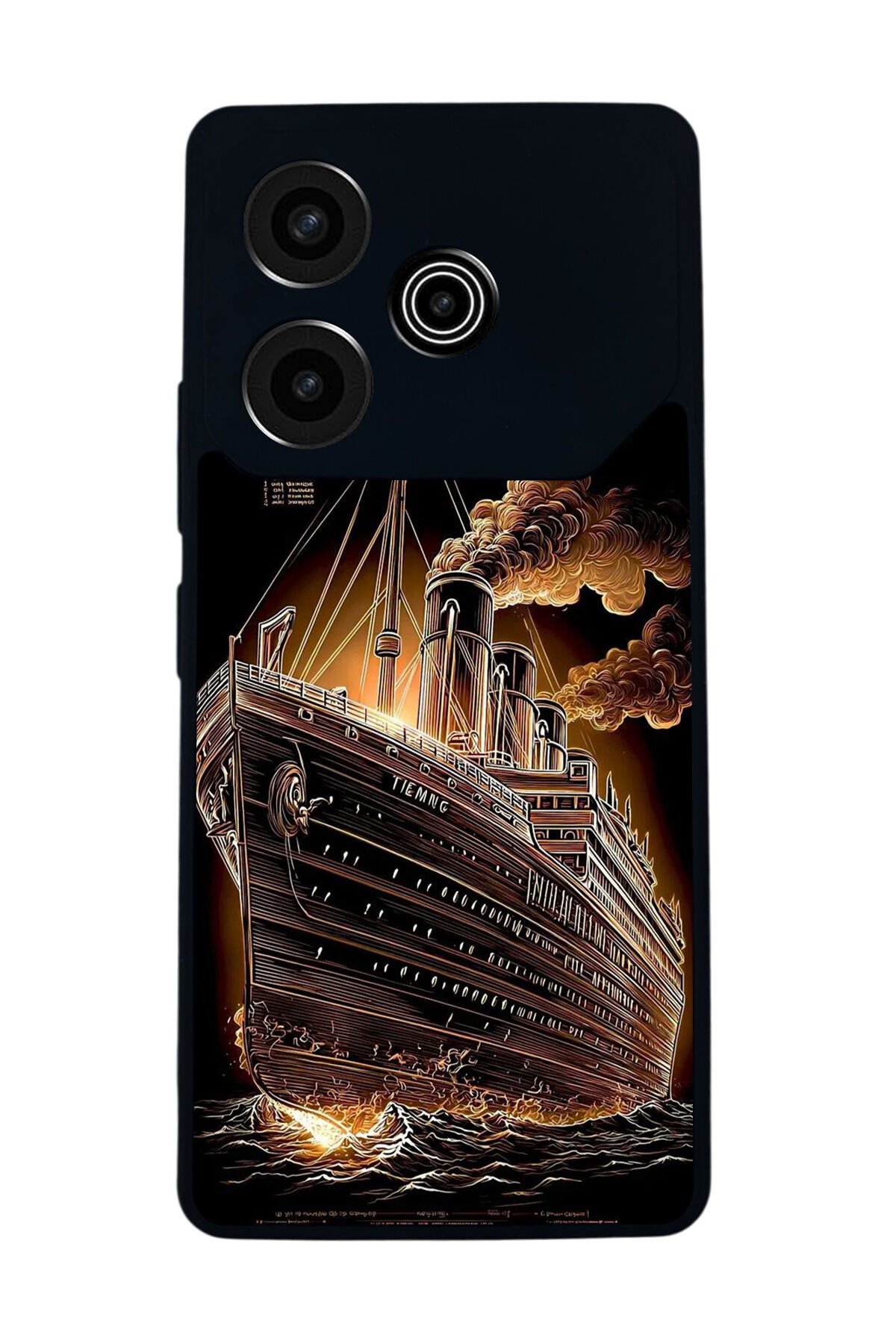 Tecno Pova 6 Uyumlu Korsan Tasarımlı Glossy Premium Kılıf