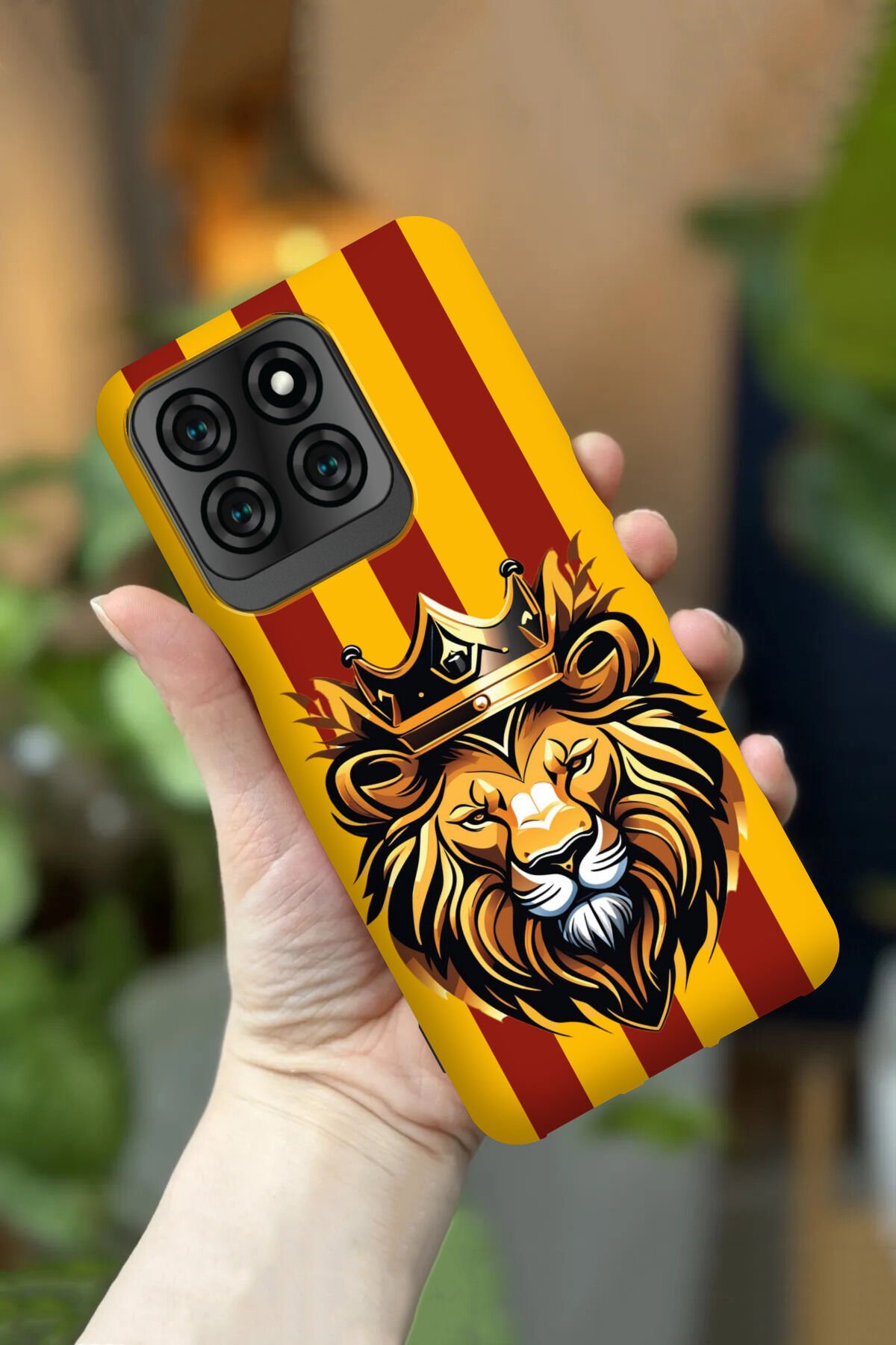 Reeder S71 Uyumlu Kamera Korumalı Futbol Takımı Desenli HD Baskılı Silikon Kılıf