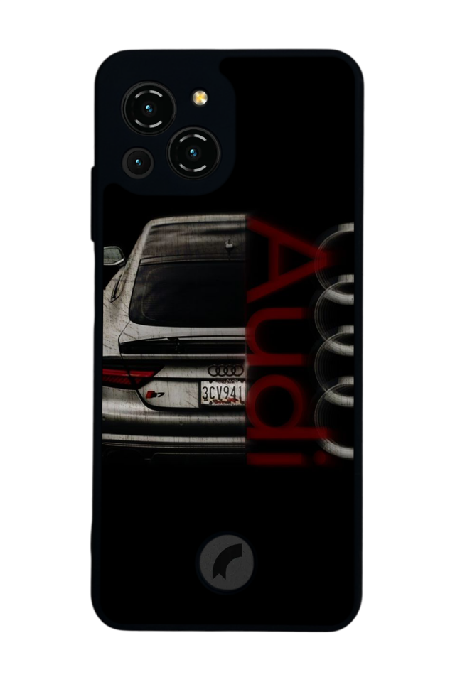 Reeder S23 Pro Max Uyumlu Audi Tasarımlı Glossy Premium Kılıf