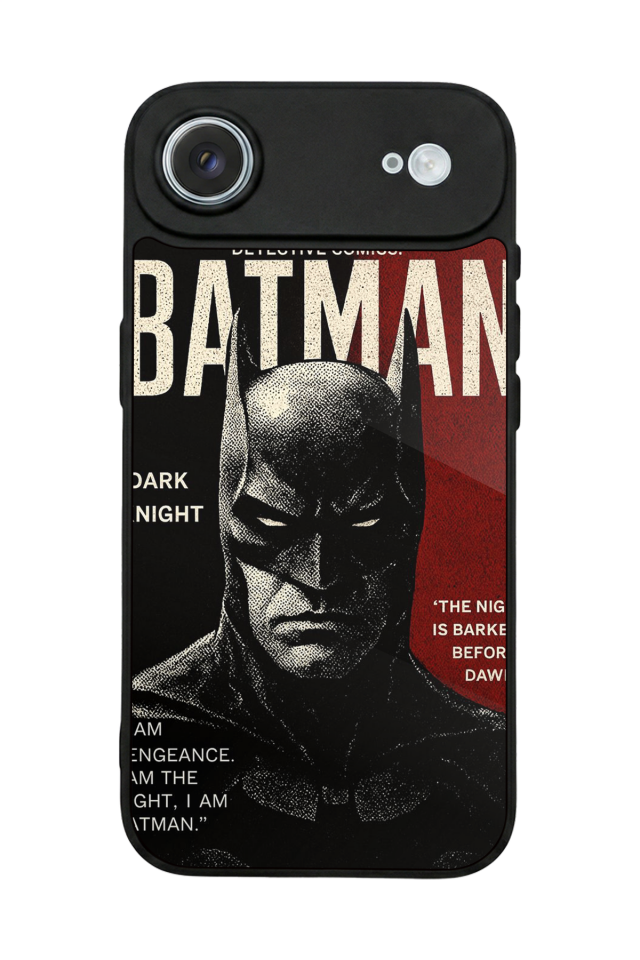 iPhone 17 Air Uyumlu Batman Tasarımlı Glossy Premium Kılıf