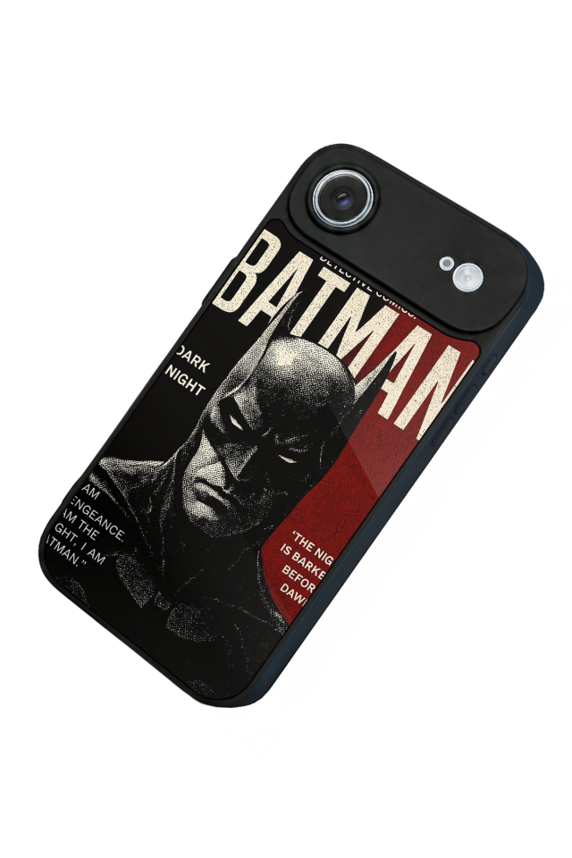 iPhone 17 Air Uyumlu Batman Tasarımlı Glossy Premium Kılıf
