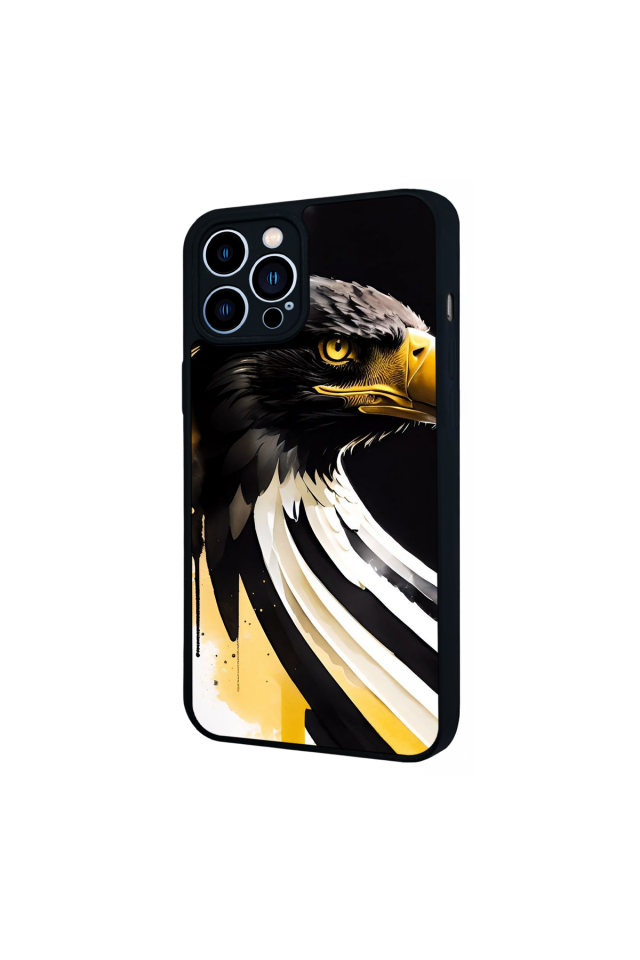 iPhone 12 Pro Max Uyumlu Besiktas Tasarımlı Glossy Premium Kılıf